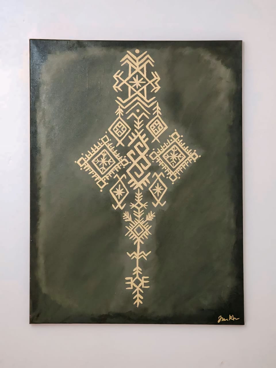 Symphonie Ancestrale – Tableau 60×80 cm