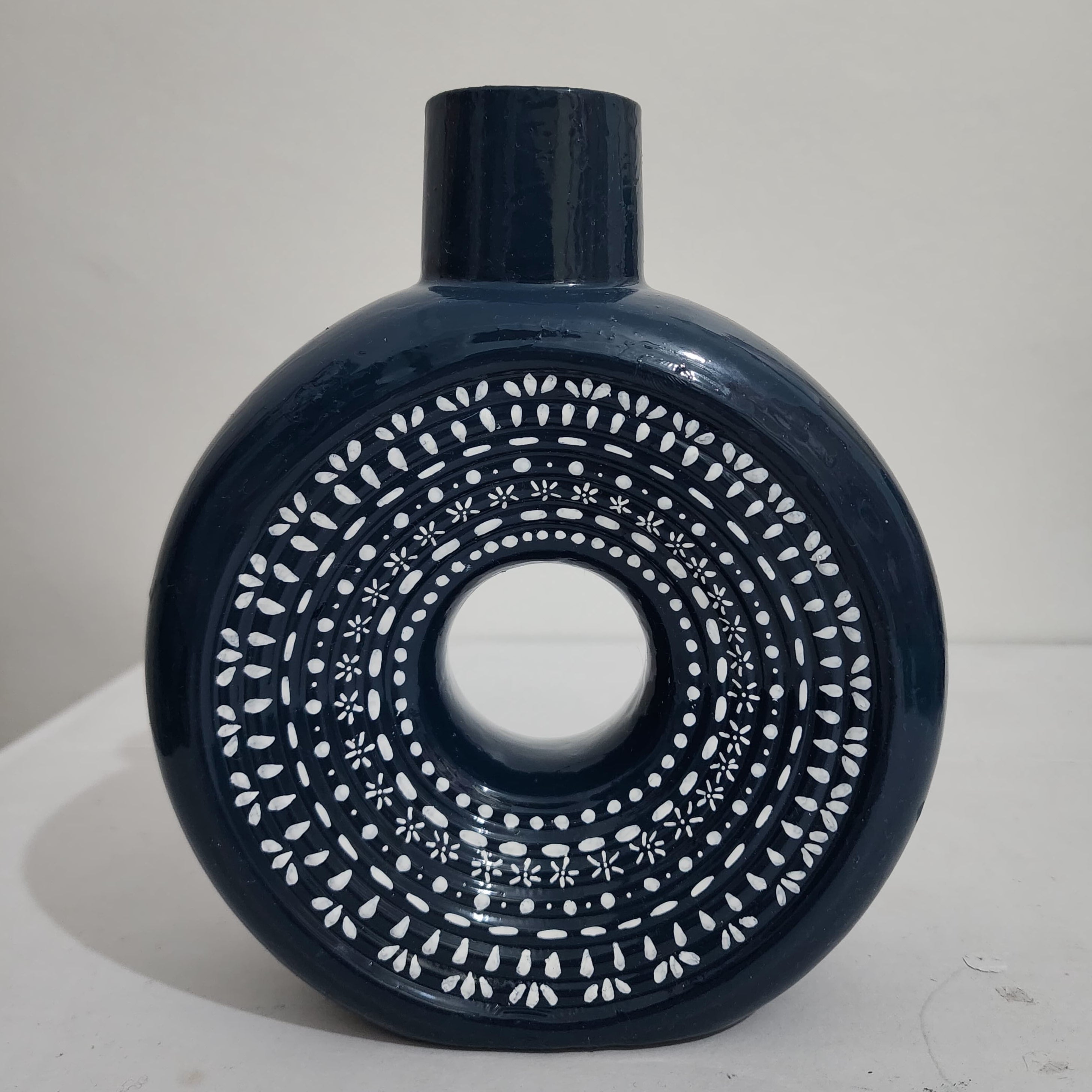 Vase '' Cercle d'Atlas '' - 20 cm